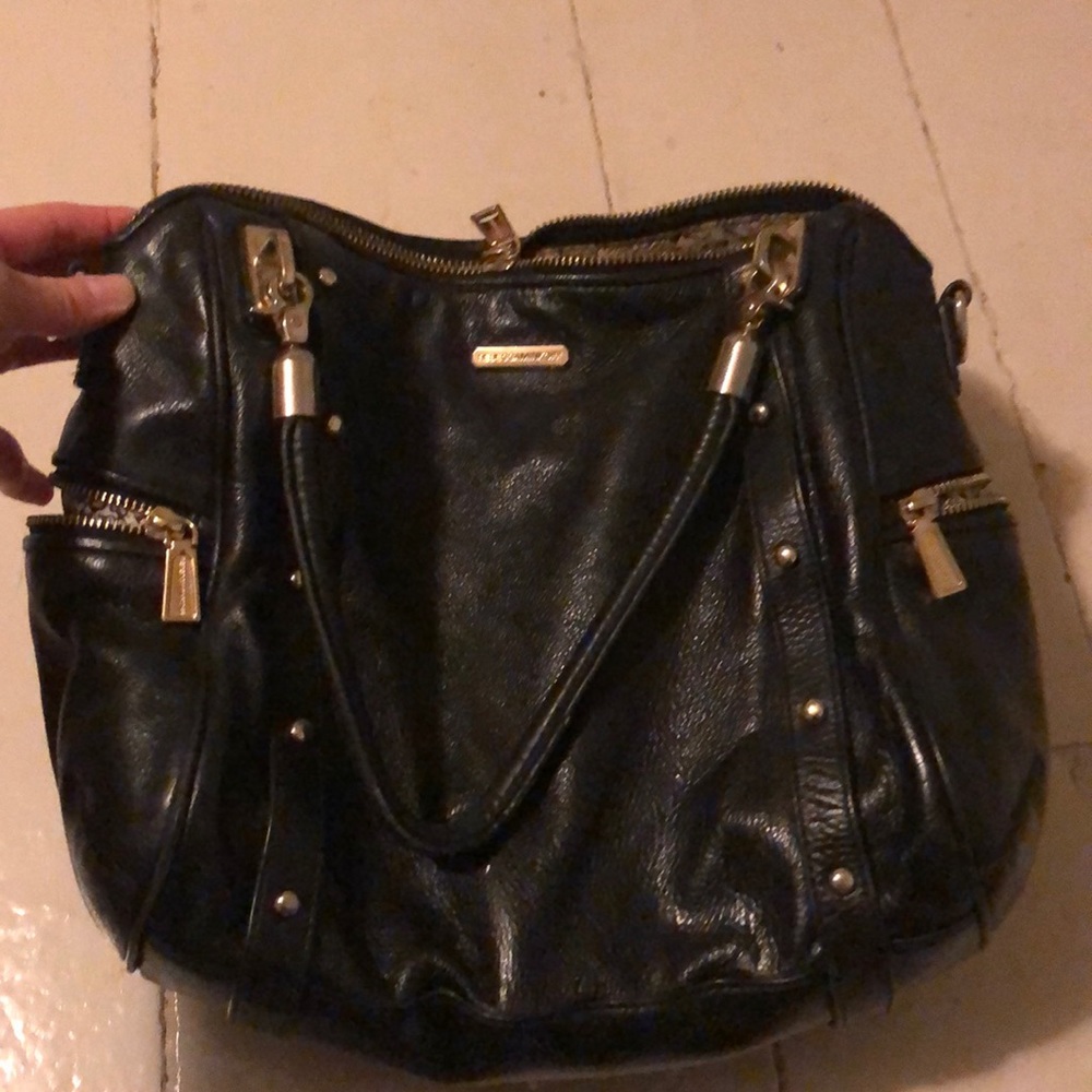 Rebecca Minkoff black leather purse
